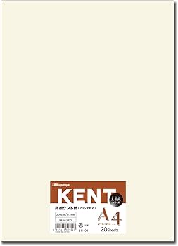 Amazon | 長門屋商店 ケント紙 クリーム色 A4【2冊セット 40枚入】ナ Amazon | 長門屋商店 ケント紙 クリーム色 A4【2冊セット 40枚入】ナ